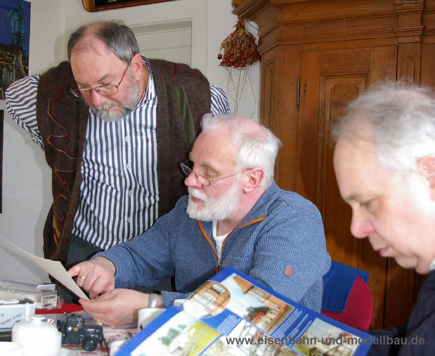 von links: Rainer Spohr, Christoph von Neumann, Hans-Jürgen Begau